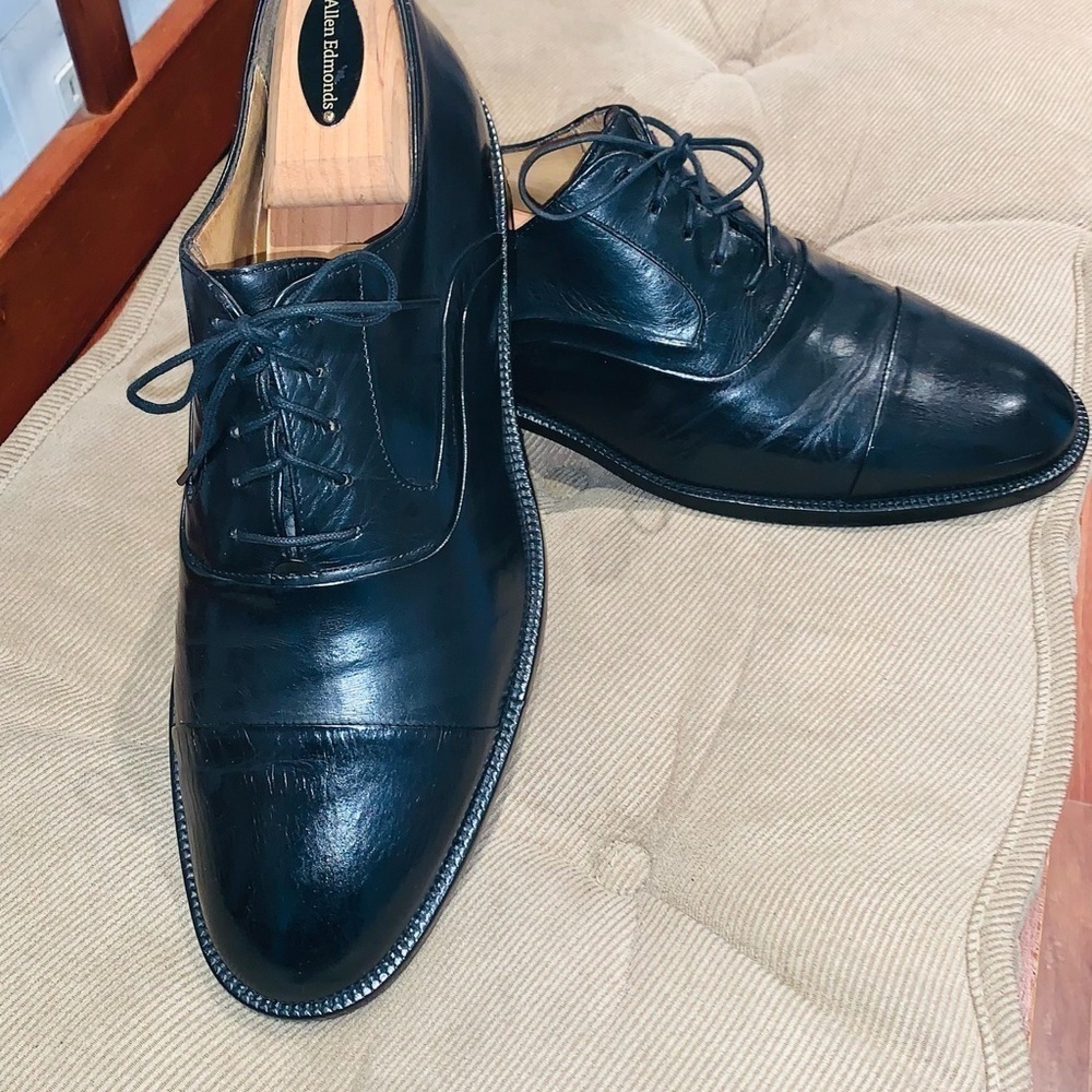 Johnston Murphy Cellini Cap Toe Oxford. - Picture 6 of 14